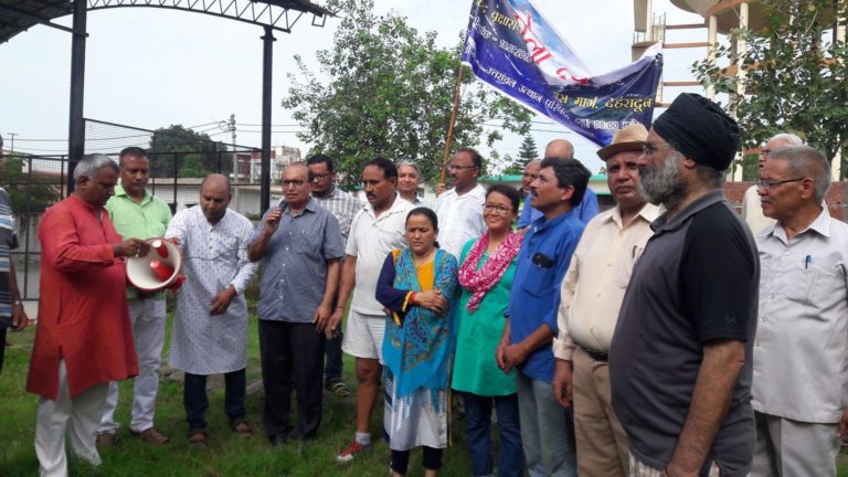 उत्तरांचल उत्थान परिषद ने किया हरेला पर्व पर वृक्षारोपण।