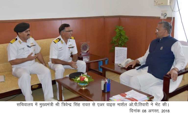 जलवायु टावर्स में खाली पड़े फ्लैट्स पर मुख्यमंत्री ने की एयर फ़ोर्स के अधिकारियों से बात!