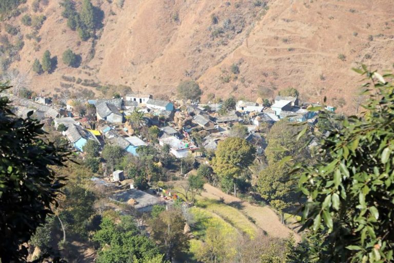 पैत्रिक धरती पर पाँव रखते ही लगा जैसे पितरों ने गोदी में उठा लिया हो..!